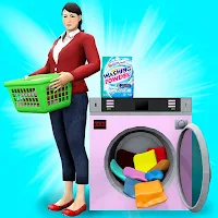 Laundry Shop Manager Game
