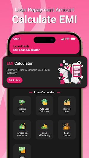 LoanCash - EMI Loan Calculator Screenshot 0