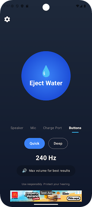 Speaker Cleaner - Eject Water Screenshot 3