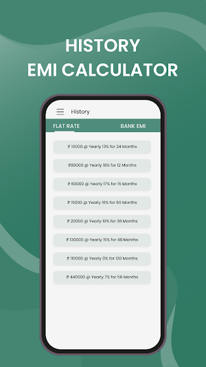 EMI Loan Calculator - Easy EMI Screenshot 2