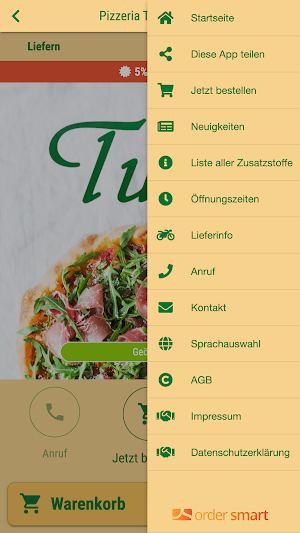 Pizzeria Turin Soest Screenshot 2