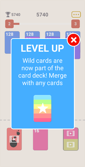 Solitaire 2048 Screenshot 2