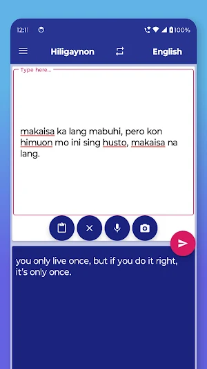 Hiligaynon English Translator Screenshot 3