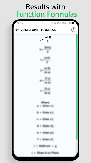 Section & Mid Point Calculator Screenshot 3