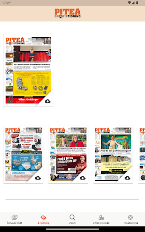 Piteå Gratistidning Screenshot 2