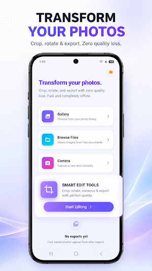 CropFlow: Photo Crop & Resize Screenshot 0