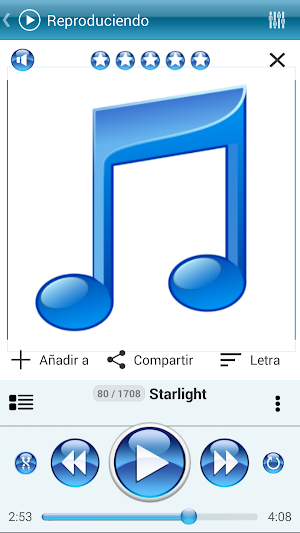 SKIN PLAYERPRO V3 AERO WHITE Screenshot 3