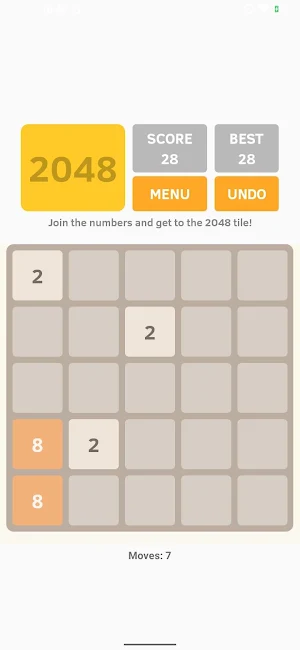 2048 Screenshot 2