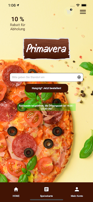 Pizzeria Primavera Screenshot 0