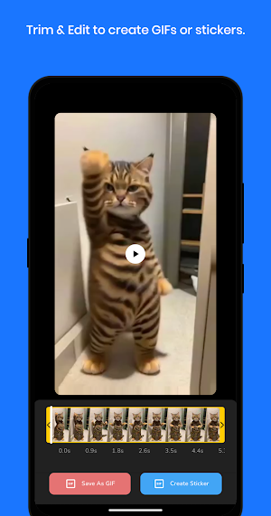 GifSticky-Video To Gif/Sticker Screenshot 1