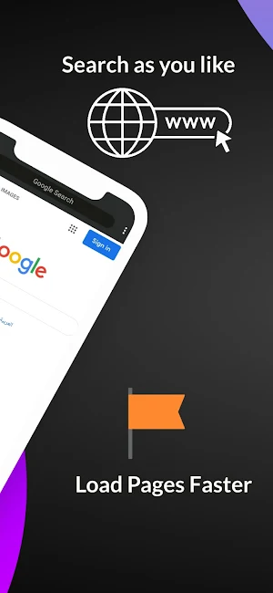 Web Browser: Fast & Secure Screenshot 1