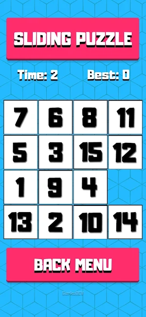 Sliding Puzzle - Numbers Screenshot 3
