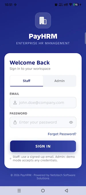 PayHRM - HR Business Solution Screenshot 0