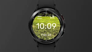 Green Lawn Watch Face Screenshot 2