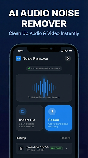 Background Noise Remover Screenshot 0