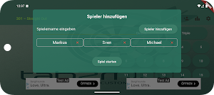 tab2dart – Darts zählen & mehr Screenshot 1