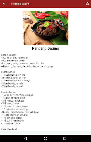 Resep Masakan Indonesia Screenshot 3