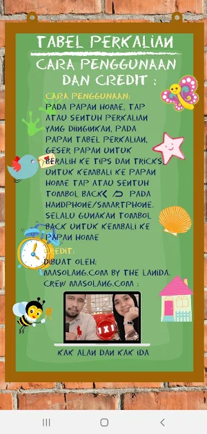 Tabel Perkalian Screenshot 1