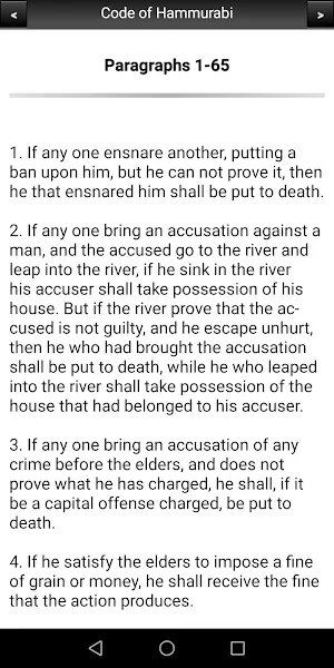 The Code of Hammurabi Screenshot 2