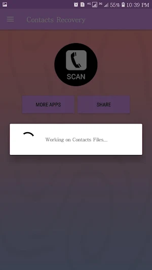 Restore Deleted Contacts Screenshot 0