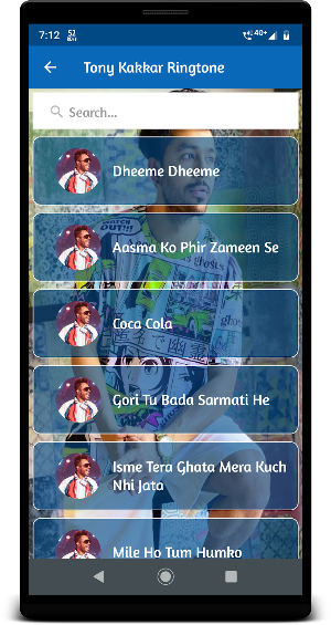 Tony Kakkar Ringtone Screenshot 2