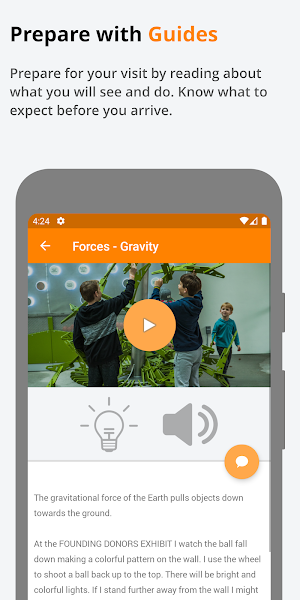 MOXI Accessibility Guide Screenshot 0