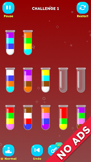 Water Sort: Color Puzzle Screenshot 2