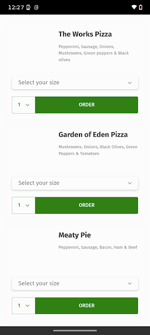 Amore Mio Italian Pizzeria Screenshot 1