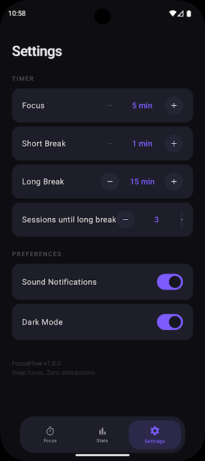 FocusFlow Screenshot 1