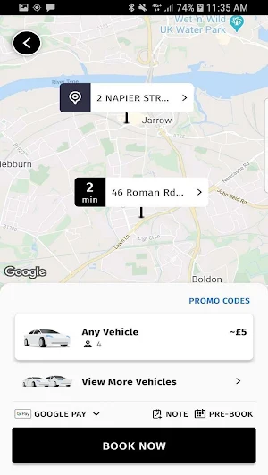 Express Taxis Screenshot 2