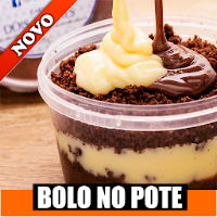 Bolo no potinho