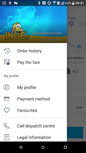 Inge's Personenbeförderung Screenshot 1