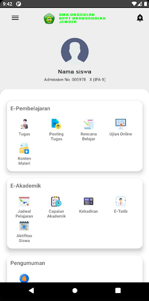 SMA UNGGULAN BPPT DARUS SHOLAH Screenshot 1
