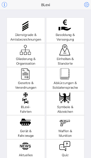 BLexi - Lexikon über die Bundeswehr Screenshot 0