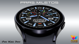 Pars Miletos Analog Watch Face Screenshot 2