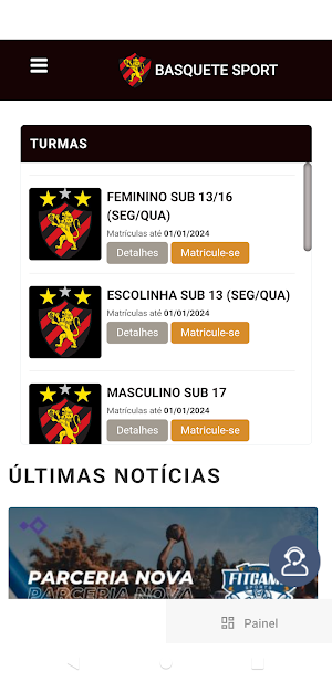 Fitcamp Sports BR Screenshot 1