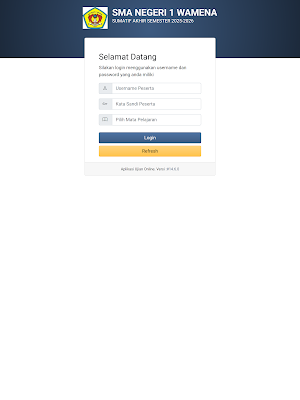 EXAM SMAN 1 WAMENA Screenshot 3