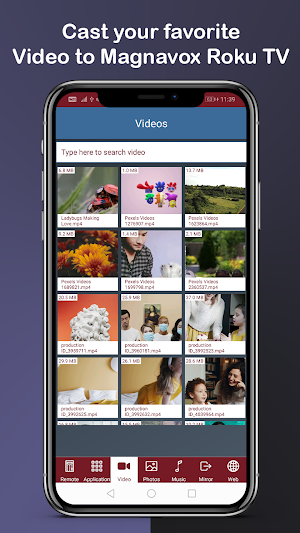 Remote for Magnavox Roku TV Screenshot 2