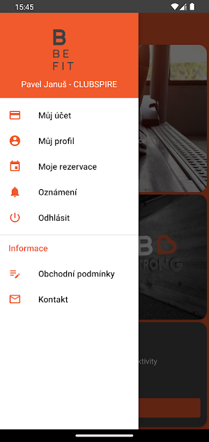 BeFit energy club Screenshot 1