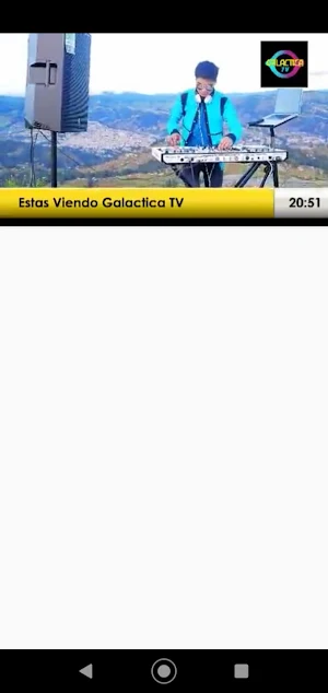 Galactica TV oficial Screenshot 2