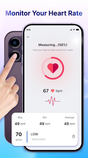 Blood Sugar & BP Monitor Screenshot 2