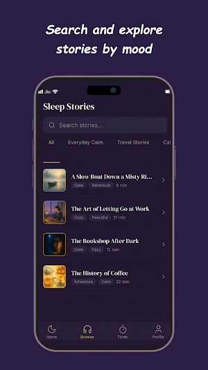 Unwind - Stories for Sleep Screenshot 1