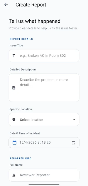 Maintens - maintenance app Screenshot 2