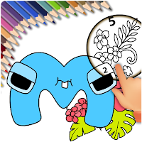 My Alphabet Lore Coloring Book
