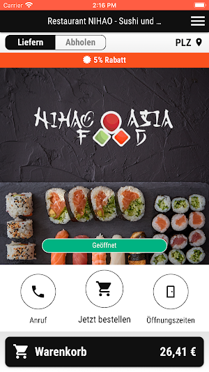 Restaurant NIHAO Screenshot 0
