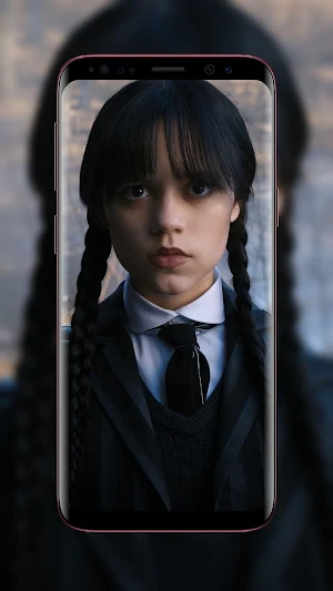 Wednesday Addams Wallpaper Screenshot 3