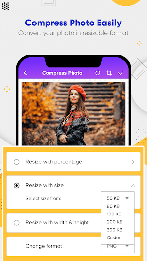 Resize, Crop Photo Resolution Screenshot 1