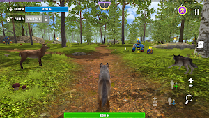 Wolf Hero: Animals vs Robots Screenshot 0