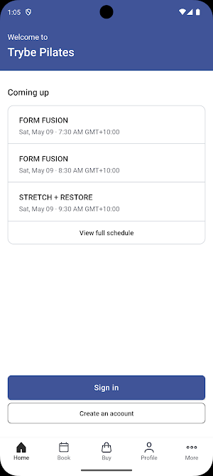 Trybe Pilates Screenshot 1