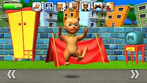 Talking Cat Leo: Virtual Pet Screenshot 1